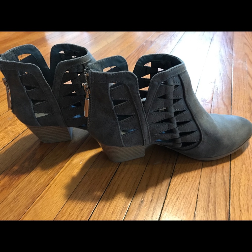Gray Booties - Picture 3 of 5
